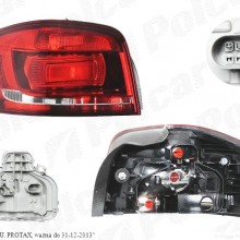 Lampa tylna AUDI A3 (8P), 04.2008 - 10.2012 (AL)