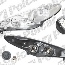 Reflektor gwny PEUGEOT 206+ (2_), 04.2009- (AL)
