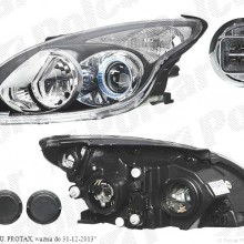 reflektor gwny HYUNDAI I30 (FD), 03.2007 - 03.2012 (TYC)