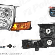 reflektor gwny JEEP COMMANDER (WH), 09.2005 - 09.2010