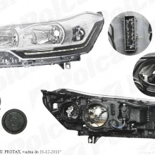 reflektor gwny CITROEN C5 (RD / TD), 01.2008- (VALEO)