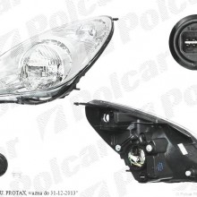 reflektor gwny HYUNDAI I20 (PB), 10.2008 - 07.2012 (TYC)