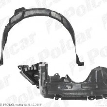 Nadkole antykorozyjne TOYOTA YARIS (XP10), 04.2002 - 12.2005 (POLCAR)