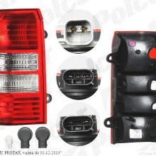 Lampa tylna JEEP PATRIOT (PK), 01.2007-