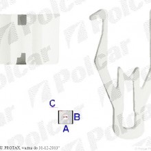 Gniazdo montaowe HONDA ODYSSEY (RL3), 01.2005 - 01.2008