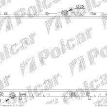 Chodnica wody MITSUBISHI CARISMA 95 - 00