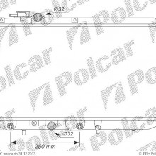 Chodnica wody DAIHATSU APPLAUSE 89 - 92