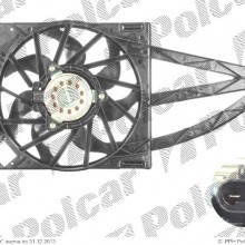 Wentylator z obudow, wspornikiem FIAT PANDA 03-