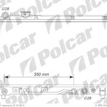 Chodnica wody MAZDA 323 94-