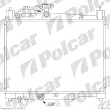 Chodnica wody TOYOTA YARIS 99-