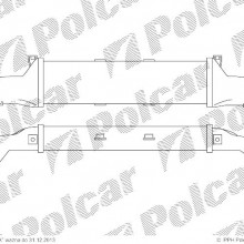 Chodnica powietrza (Intercooler) MERCEDES CLK (208) - CABRIOLET / COUPE