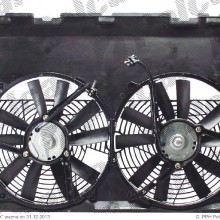 Wentylator z obudow, wspornikiem MERCEDES 124 84 - /93-