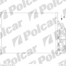 Chodnica klimatyzacji, skraplacz RENAULT KANGOO II 03-