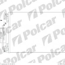 Chodnica klimatyzacji, skraplacz OPEL VECTRA C 02-