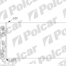 Chodnica wody FIAT PUNTO 93-
