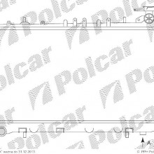 Chodnica wody NISSAN SUNNY 91 - 95 N14/Y10