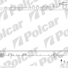 Chodnica wody NISSAN PRIMERA 91-