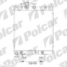 Chodnica wody NISSAN MICRA K11, 92 - 02