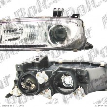 lampa przednia, reflektor wiate przednich MAZDA 323F (BA), 08.1994 - 08.1998 (TYC)