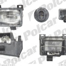 halogen, lampa przeciw mgielna przednia VOLVO S40 / V40 (VS / VW), 96 - 00 (TYC)