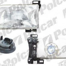 lampa przednia, reflektor wiate przednich TOYOTA STARLET (P70/71), 85 - 88 (TYC)