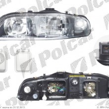 lampa przednia, reflektor wiate przednich FIAT BRAVO / BRAVA (182), 06.1995 - 10.2001 (DJ AUTO)