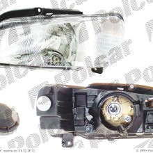 lampa przednia, reflektor wiate przednich PEUGEOT 106 (1_), 09.1991 - 12.2003 (TYC)