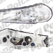 lampa przednia, reflektor wiate przednich FORD MONDEO (BAP / BFP / BNP) H - BACK / SEDAN / KOMBI, 09.1996 - 11.2000 (TYC)