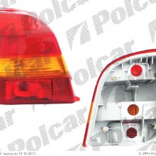 lampa tylna FORD FIESTA (GFJ / JAS / JBS) / COURIER, 04.1989 - 10.1995