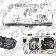 lampa przednia, reflektor wiate przednich PEUGEOT 806 (221/224/222/A / B), 06.1994 - 07.2002 (TYC)