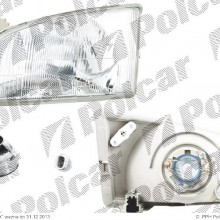 lampa przednia, reflektor wiate przednich TOYOTA STARLET (P9), 04.1996 - 03.1999 (XACTA)