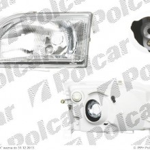 lampa przednia, reflektor wiate przednich FORD TRANSIT (VE83) 96 - 00 (DJ AUTO)