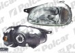 reflektor lampa przednia OPEL CORSA / COMBO, 01.1993 - 10.2001 (TYC)