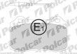 Klocki hamulcowe (4szt. komplet) PEUGEOT 406 coupe (8C), 03.1997 - 12.2004 (DELPHI)