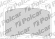 Klocki hamulcowe (4szt. komplet) MERCEDES 190 (W201), 10.1982 - 08.1993 (Breck)
