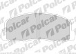 Klocki hamulcowe (4szt. komplet) MITSUBISHI TREDIA (A21_), 09.1982 - 07.1986 (POLCAR)