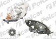 lampa przednia, reflektor świateł przednich NISSAN NOTE (E11), 04.2006 - 02.2009 (TYC)