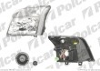 lampa przednia, reflektor wiate przednich FORD TRANSIT CONNECT (C170), 05.2003- (TYC)