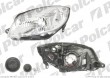 lampa przednia, reflektor świateł przednich SKODA FABIA II (5J), 03.2007 - 04.2010 (TYC)