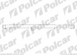 Chodnica powietrza (Intercooler) AUDI A6 04- ( - )