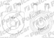 Ch³odnica oleju CITROEN BERLINGO 96 - 02 ( - )