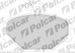 Klocki hamulcowe (4szt.) na 1 o� FIAT TIPO (160), 07.1987 - 04.1995 (DELPHI)