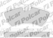 Klocki hamulcowe (4szt.) na 1 oś VOLKSWAGEN TRANSPORTER IV platforma / podwozie (70XD), 07.1990 - 04.2003 (Breck)