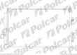 Chłodnica klimatyzacji, skraplacz MITSUBISHI SPACE WAGON 98-