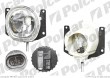 lampa przeciwmgielna - przednia FIAT FIORINO / QUBO, 10.2007- (TYC)