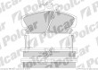 Klocki hamulcowe (4szt. komplet) ROVER 200 hatchback (XW), 10.1989 - 10.1995 (DELPHI)