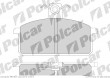 Klocki hamulcowe (4szt. komplet) SEAT RONDA (022A), 06.1982 - 11.1988 (DELPHI)