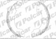 Szczki hamulcowe (komplet) NISSAN PRIMERA (P10), 06.1990 - 06.1996 (DELPHI)