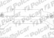 Chodnica powietrza (Intercooler) MERCEDES C - KLASSE (202) 93-