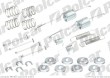 Zestaw naprawczy TOYOTA CAMRY Liftback (V1), 01.1983 - 01.1988 (DELPHI)